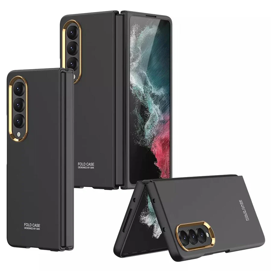 Galaxy Z Fold4 Camera Edge Gold Plated Case - Image 2