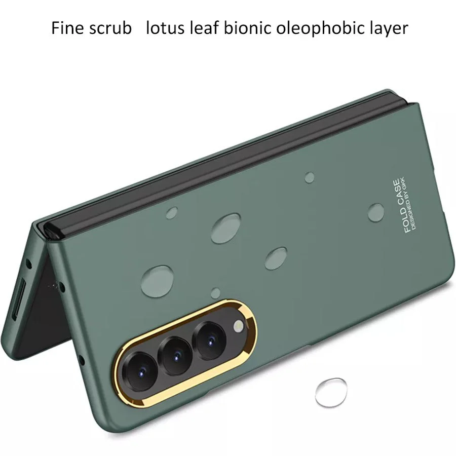 Galaxy Z Fold4 Camera Edge Gold Plated Case - Image 4