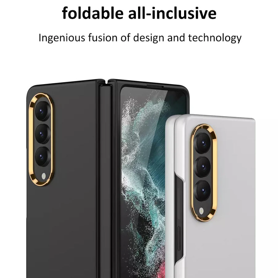 Galaxy Z Fold4 Camera Edge Gold Plated Case - Image 5