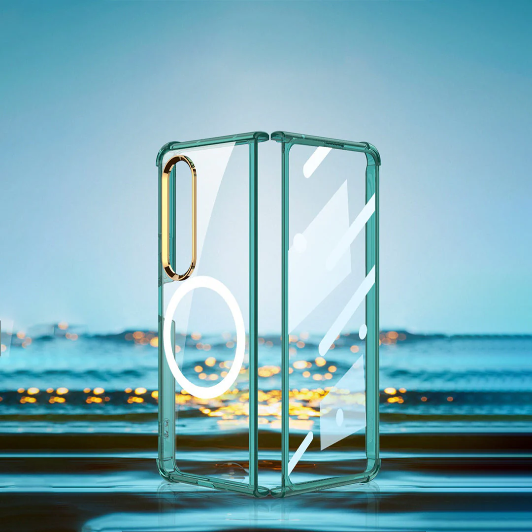 Galaxy Z Fold4 CrystalMag Embedded Metal Ring Case - Image 3