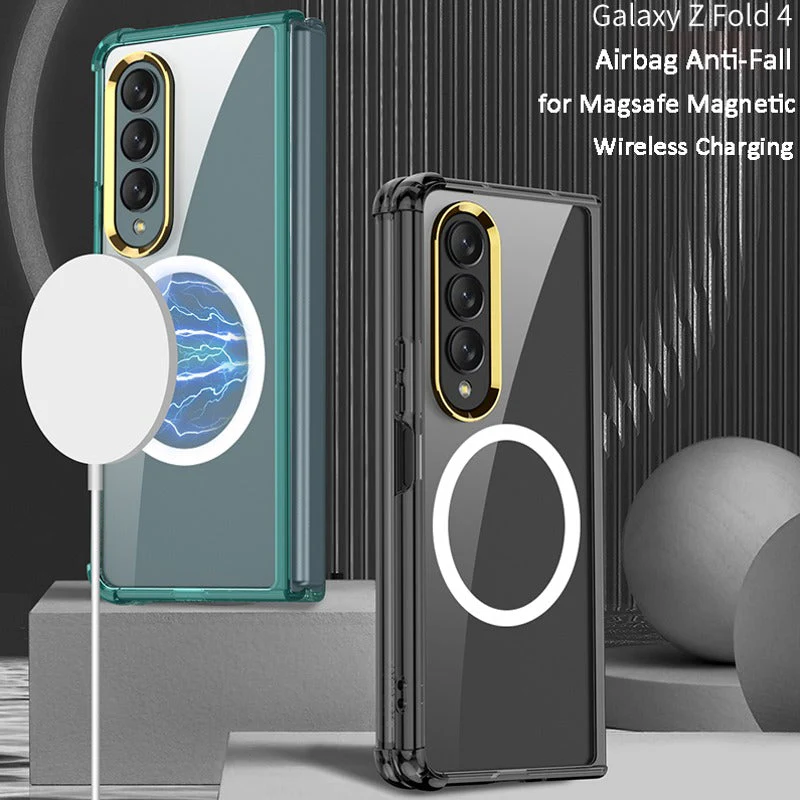 Galaxy Z Fold4 CrystalMag Embedded Metal Ring Case - Image 7