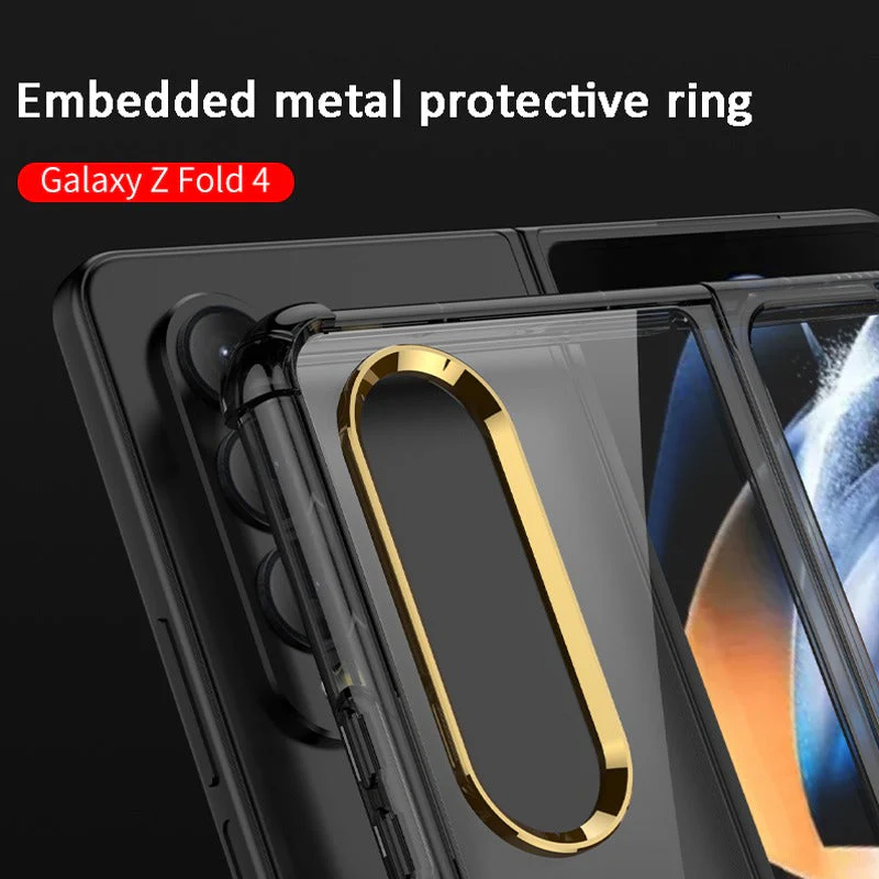 Galaxy Z Fold4 CrystalMag Embedded Metal Ring Case - Image 9