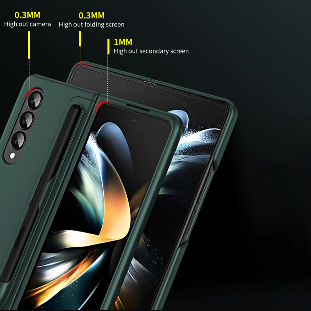Galaxy Z Fold4 Detachable Pen Holder Kickstand Case - Image 6
