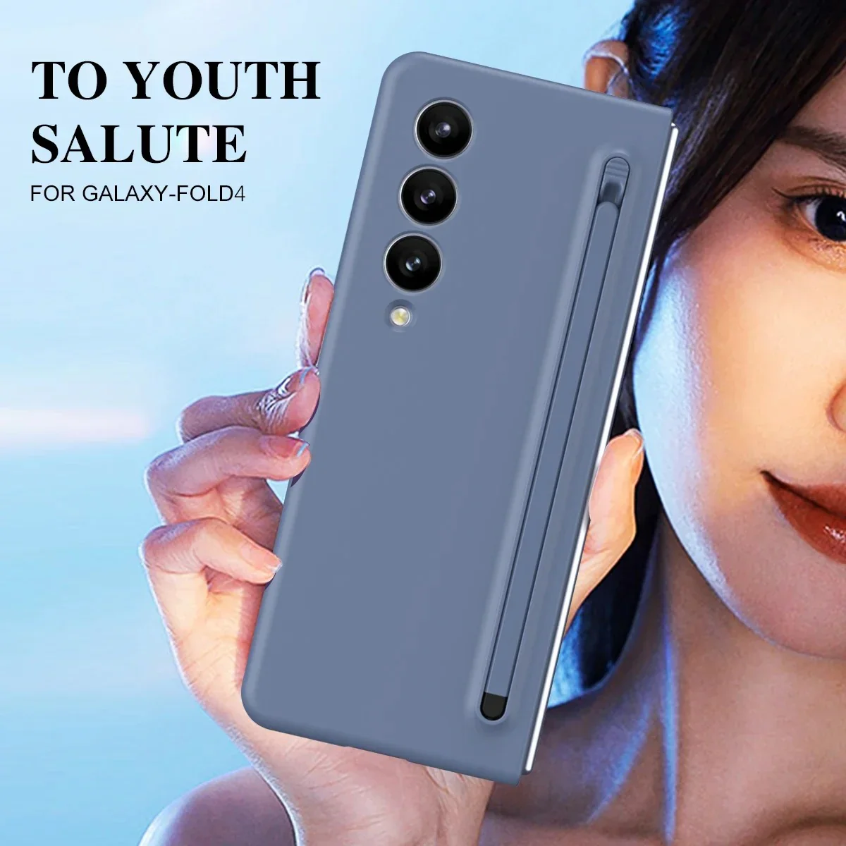 Galaxy Z Fold4 Flexi Shield Slim S-Pen Slot Edition Case - Image 11