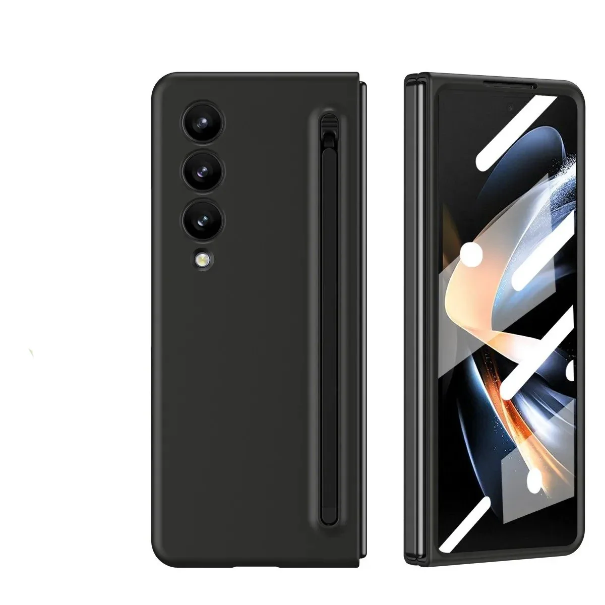 Galaxy Z Fold4 Flexi Shield Slim S-Pen Slot Edition Case - Image 7