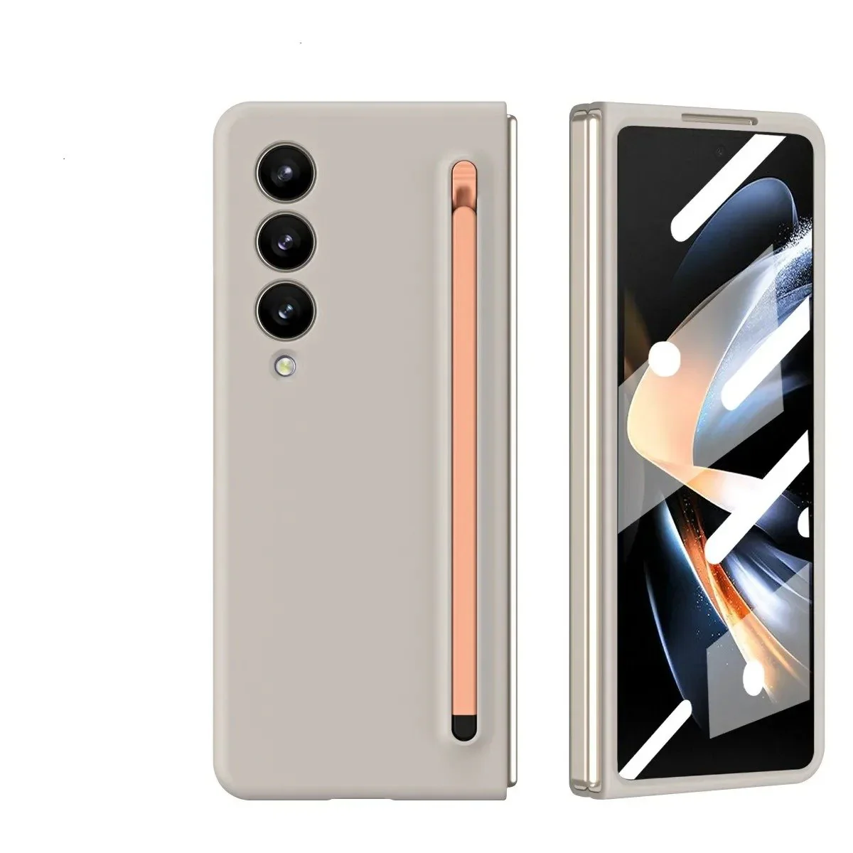 Galaxy Z Fold4 Flexi Shield Slim S-Pen Slot Edition Case - Image 8