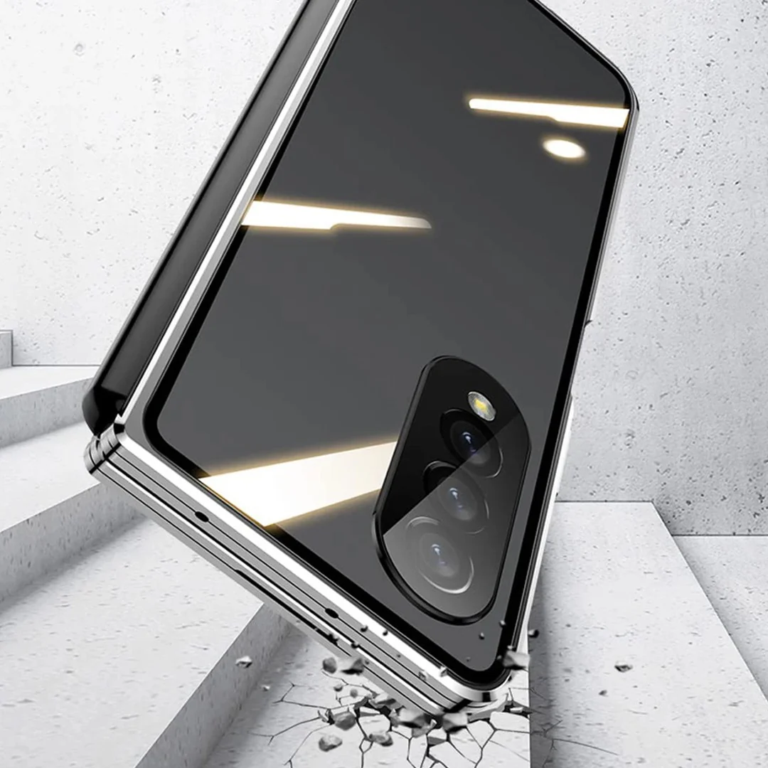 Galaxy Z Fold4 (Front+Back) Protection Magnetic Fit Case - Image 6