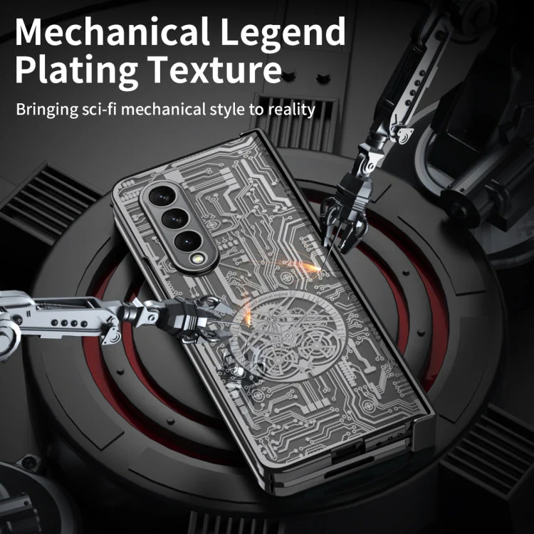 Galaxy Z Fold4 Mechanical Integrated Electroplating Case - Image 8