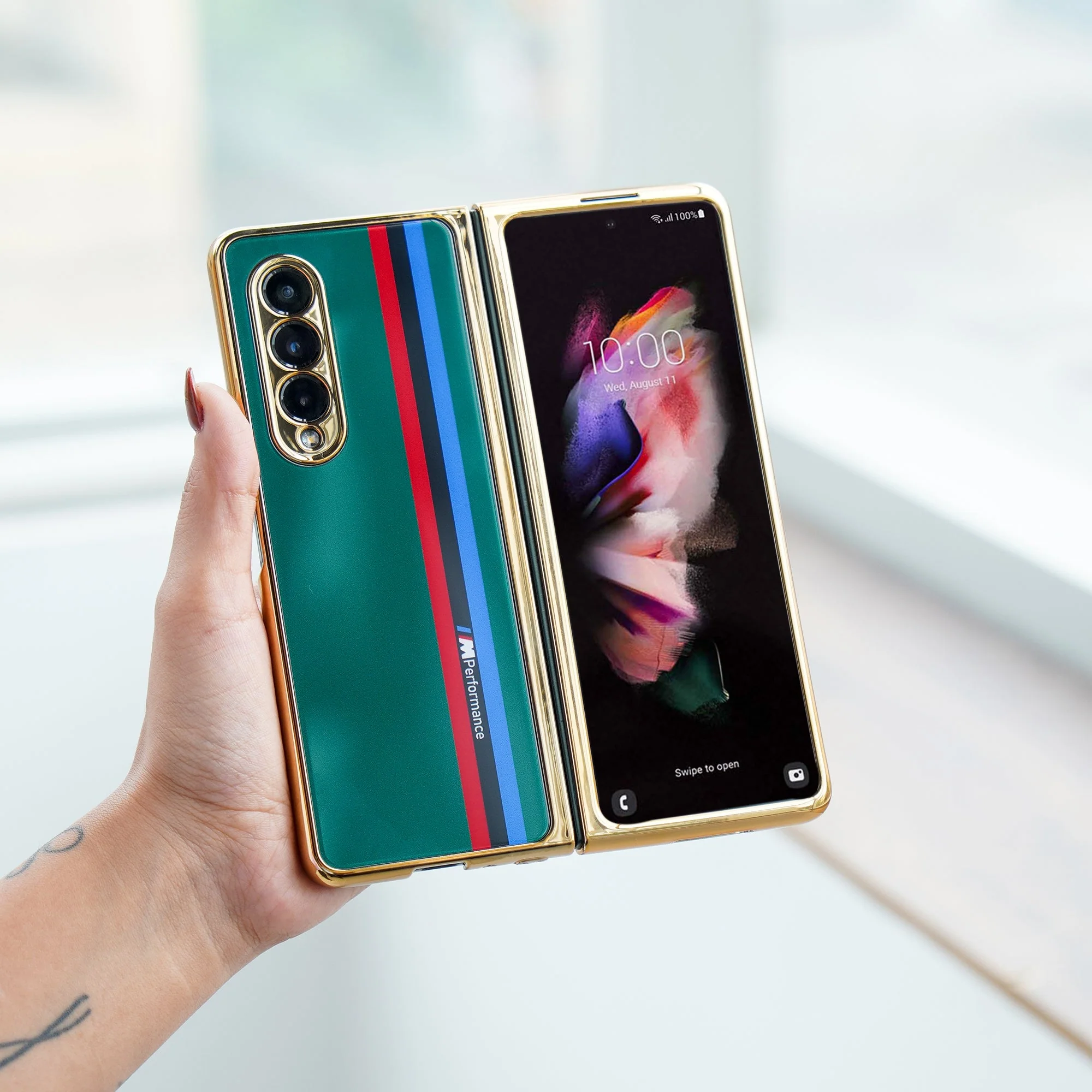 Galaxy Z Fold4 Motorsports Glass Case - Image 3