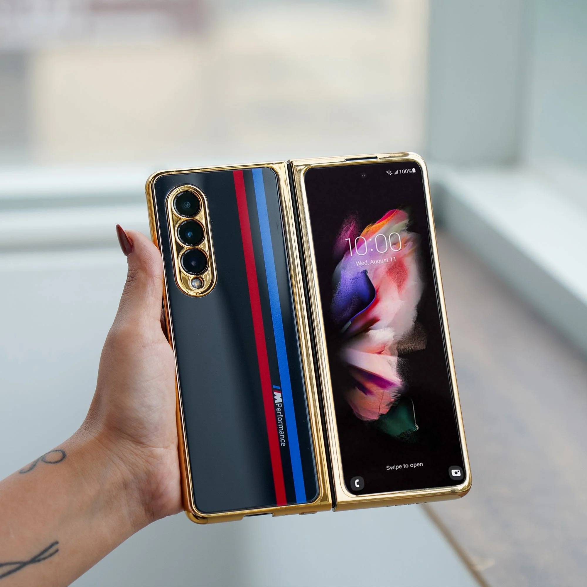 Galaxy Z Fold4 Motorsports Glass Case - Image 4