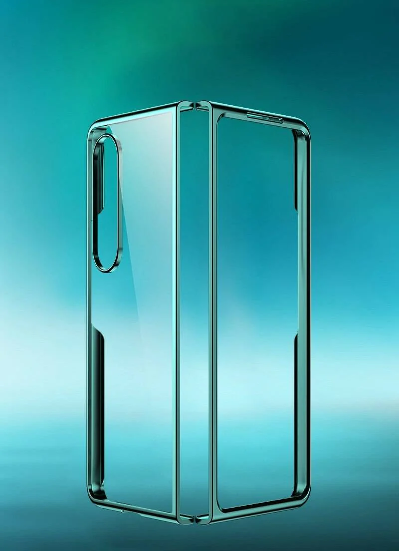 Galaxy Z Fold4 Transparent Glitter Case - Image 7