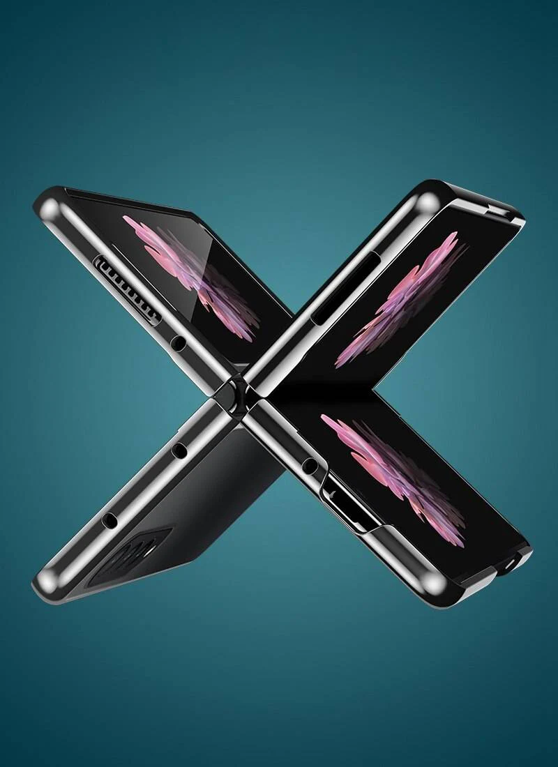 Galaxy Z Fold4 Transparent Glitter Case - Image 8