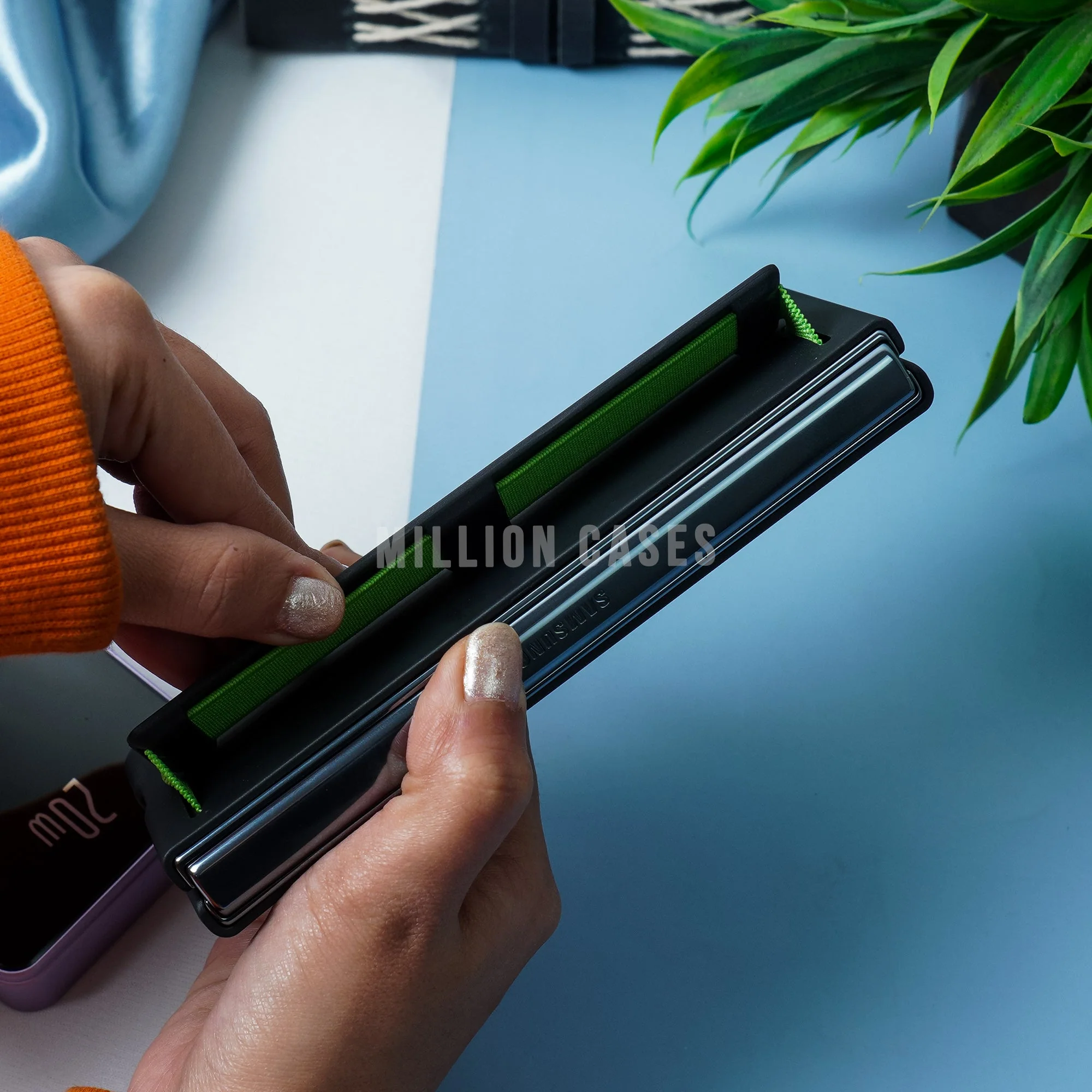 Galaxy Z Fold4 Wristband Matte Finish Case - Image 9