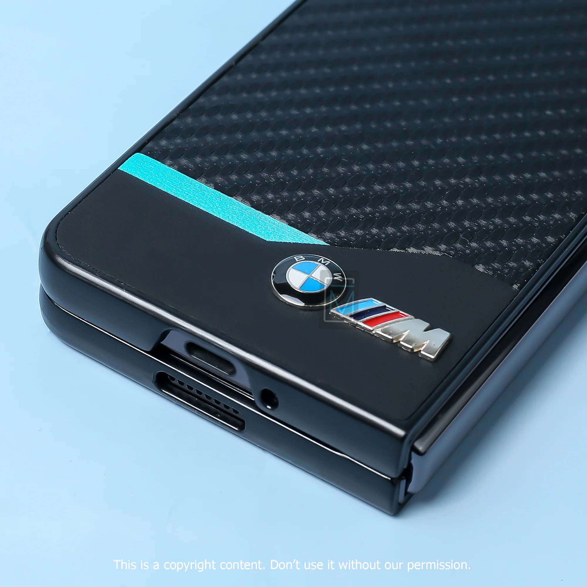 Galaxy Z Fold5 BMW Carbon Fiber Case - Image 8