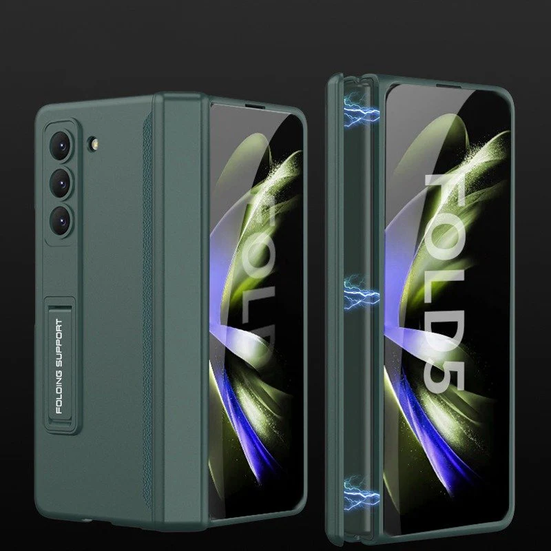 Galaxy Z Fold5 Bumper Protection Case With Kickstand - Image 4