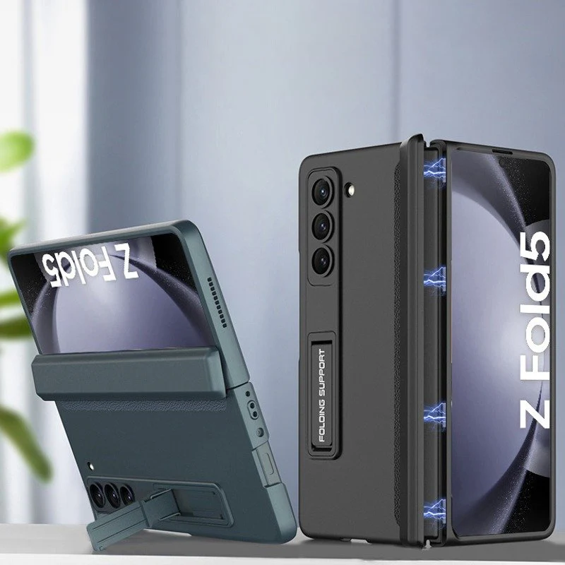 Galaxy Z Fold5 Bumper Protection Case With Kickstand - Image 7