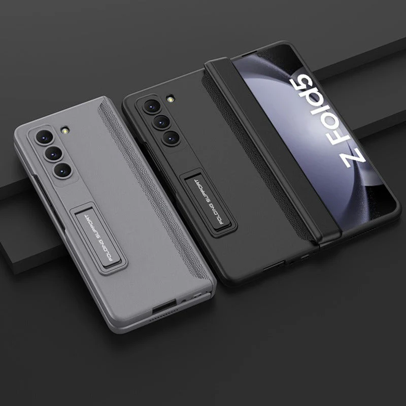 Galaxy Z Fold5 Bumper Protection Case With Kickstand - Image 9