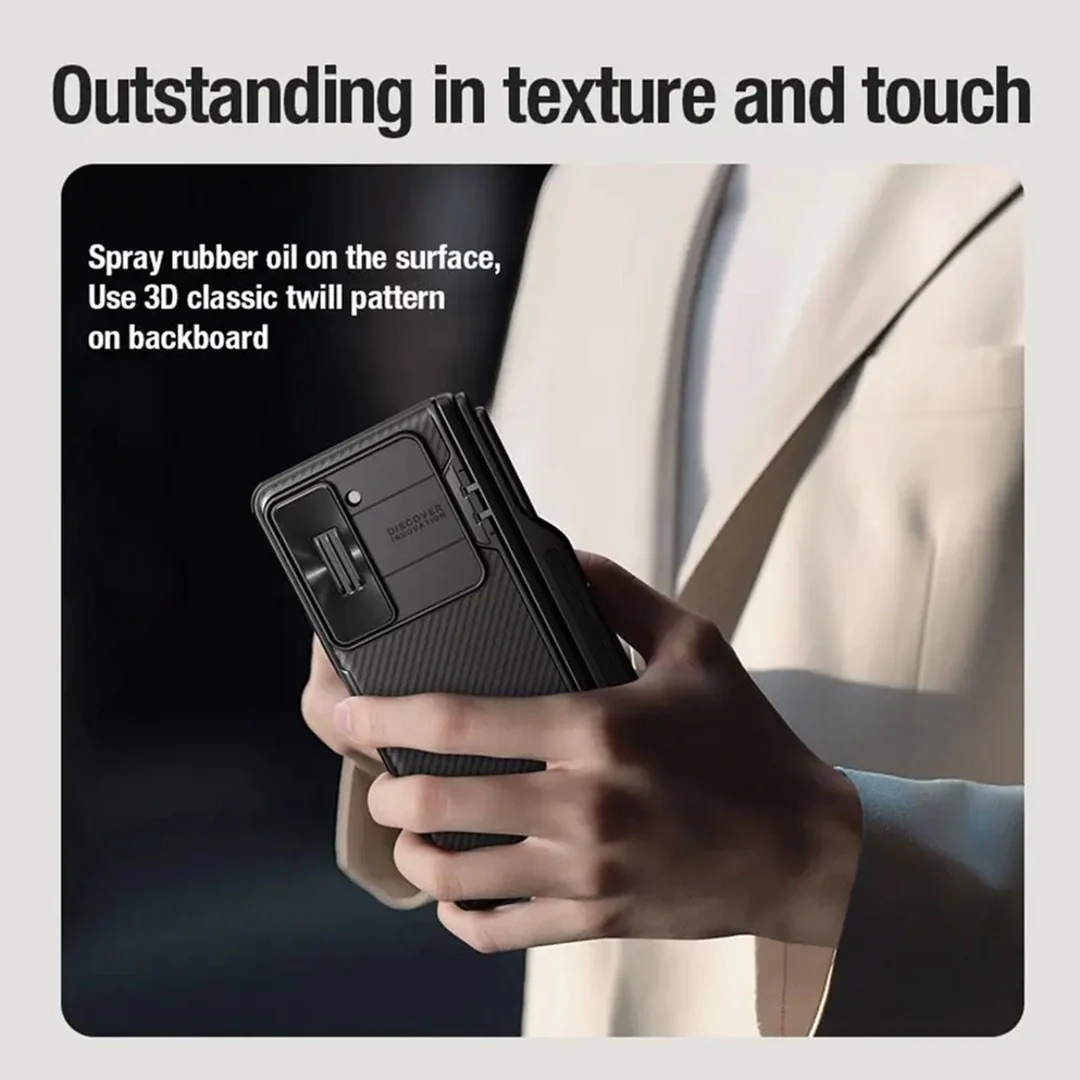 Galaxy Z Fold5 Camshield S-Pen Holder Stand Case - Image 3