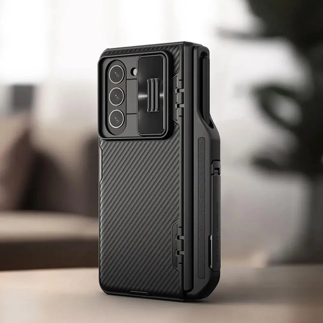 Galaxy Z Fold5 Camshield S-Pen Holder Stand Case - Image 4