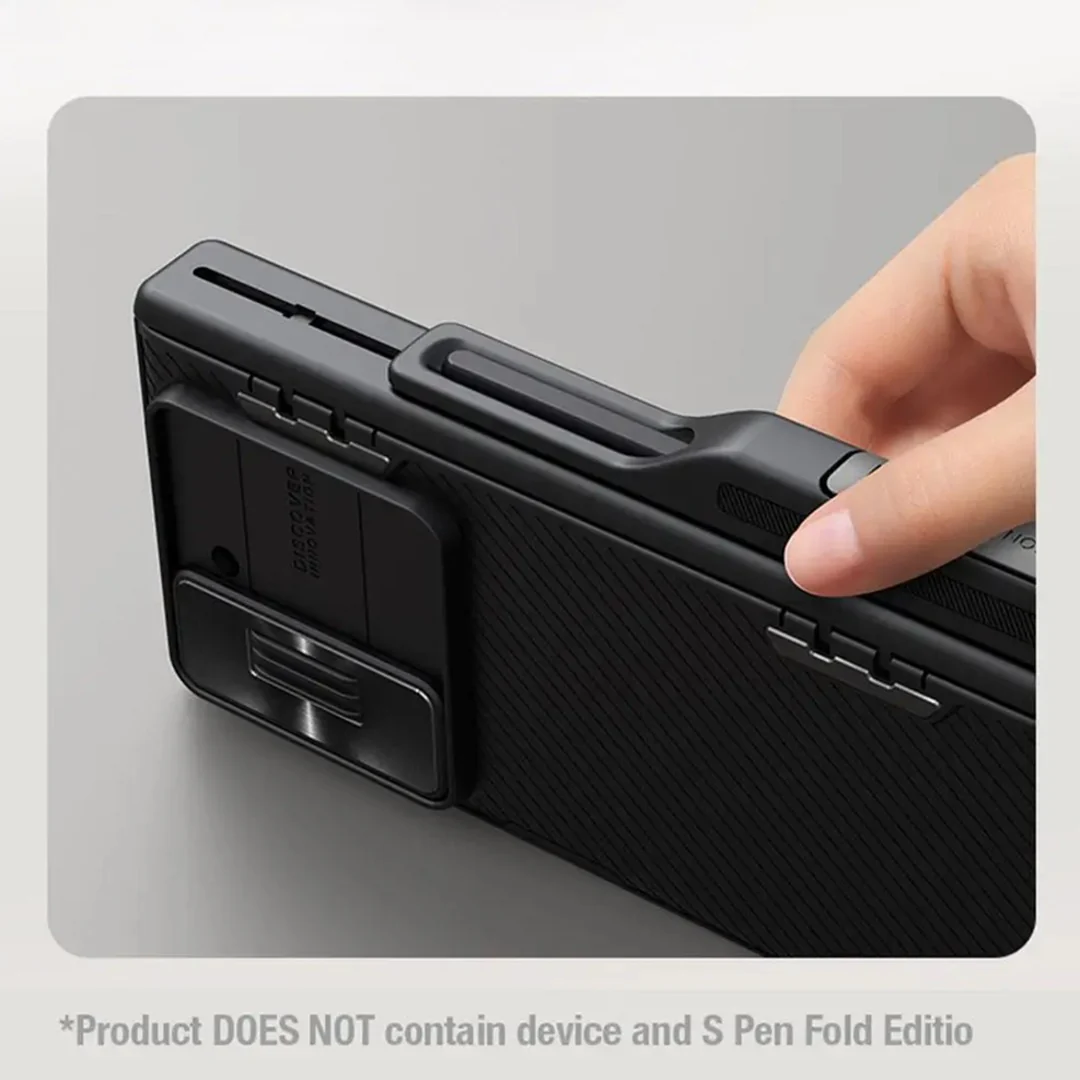 Galaxy Z Fold5 Camshield S-Pen Holder Stand Case - Image 5