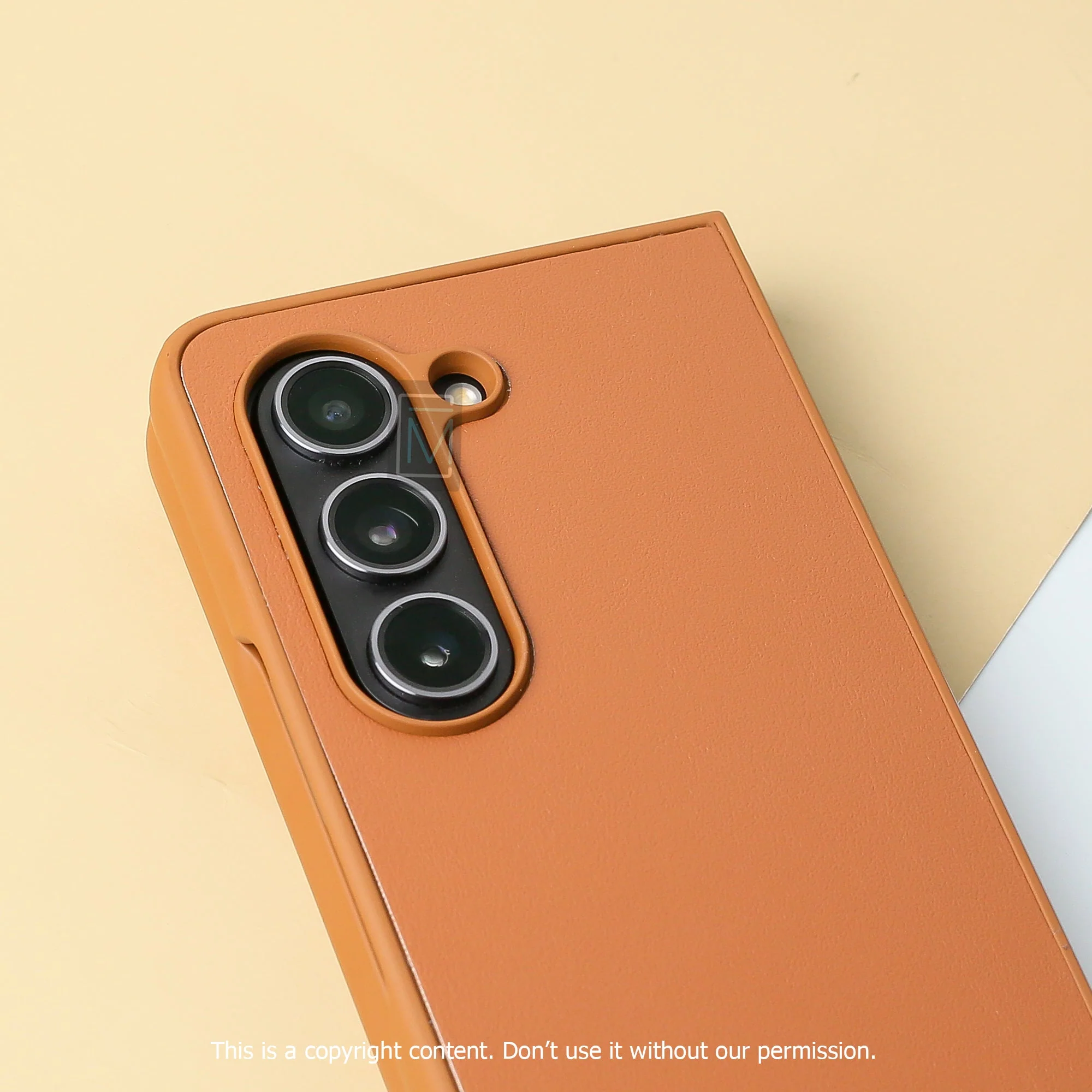 Galaxy Z Fold5 Classy Leather Hybrid Case - Image 11