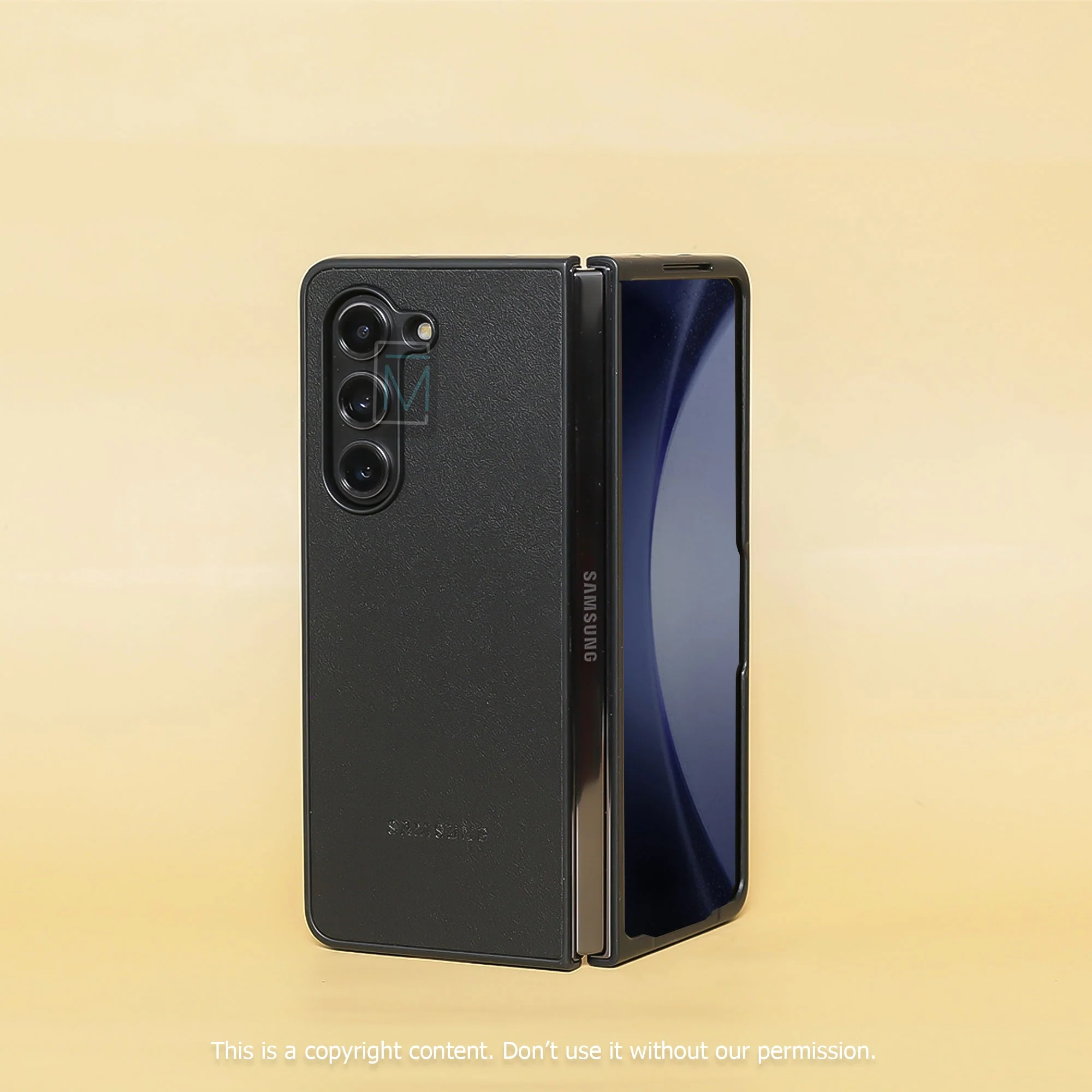 Galaxy Z Fold5 Classy Leather Hybrid Case - Image 5