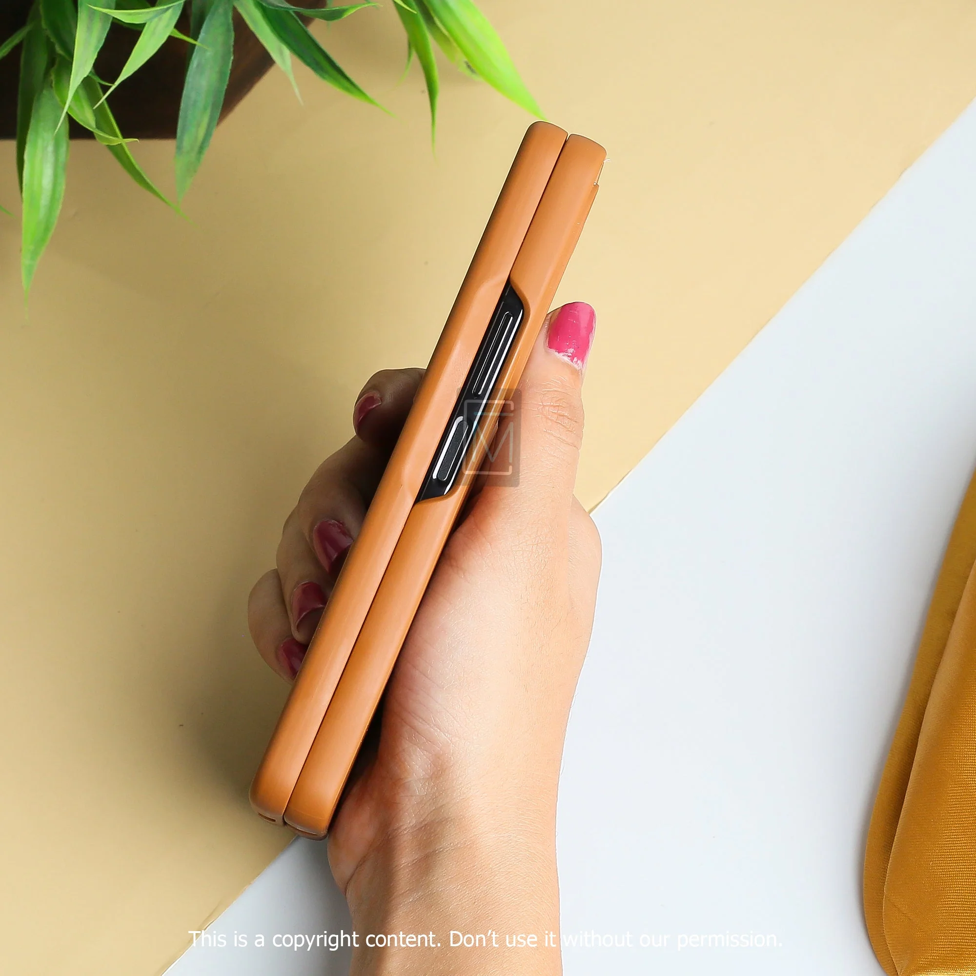 Galaxy Z Fold5 Classy Leather Hybrid Case - Image 7