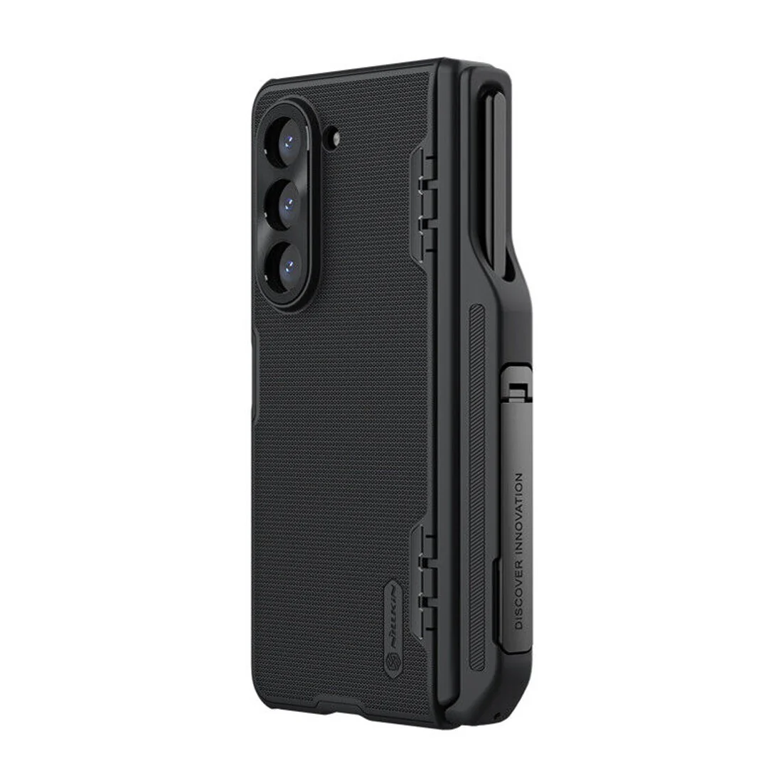 Galaxy Z Fold5 DefendPlus Frosted Bracket With Pen Slot Case - Image 4
