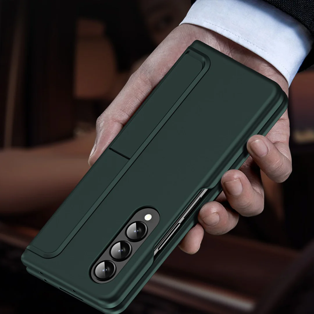 Galaxy Z Fold Series Detachable Pen Holder Kickstand Case - Image 10