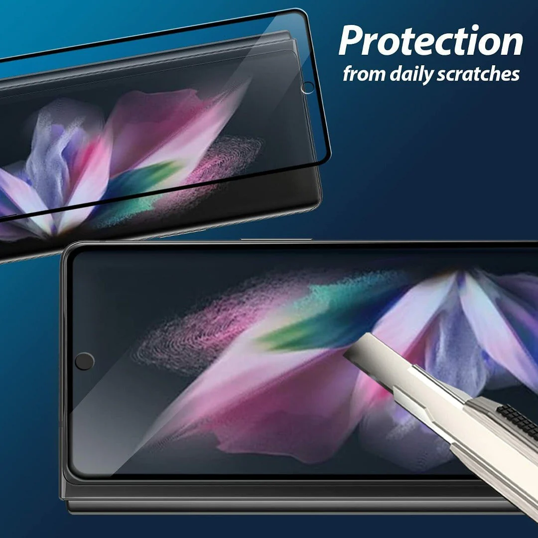 Galaxy Z Fold5 Matte Full Coverage Tempered Glass - Image 4