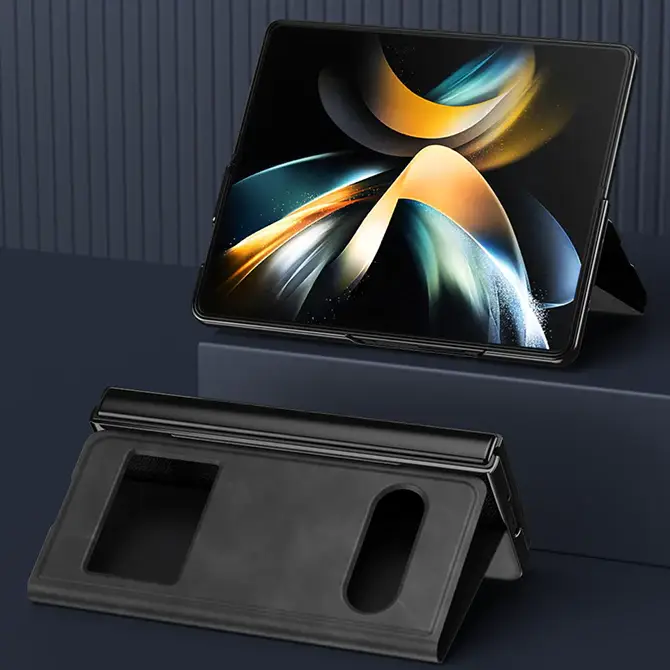 Galaxy Z Fold Series Napa Leather Business Case - Image 4