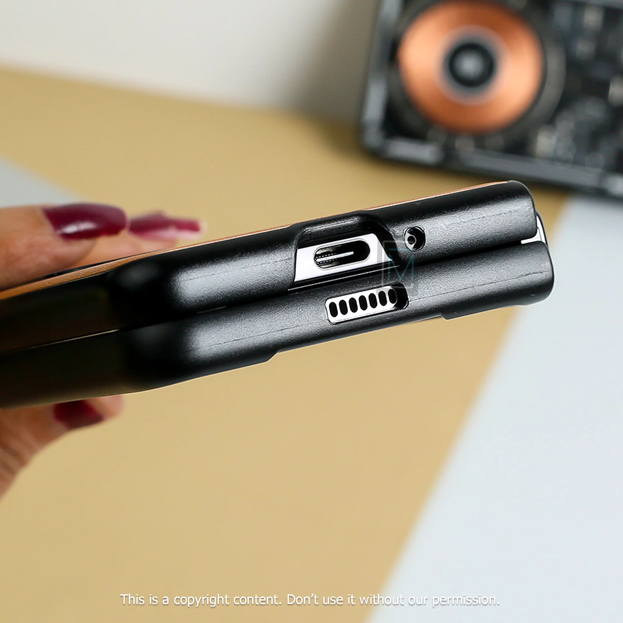 Galaxy Z Fold5 Supreme Leather Finish Case - Image 11