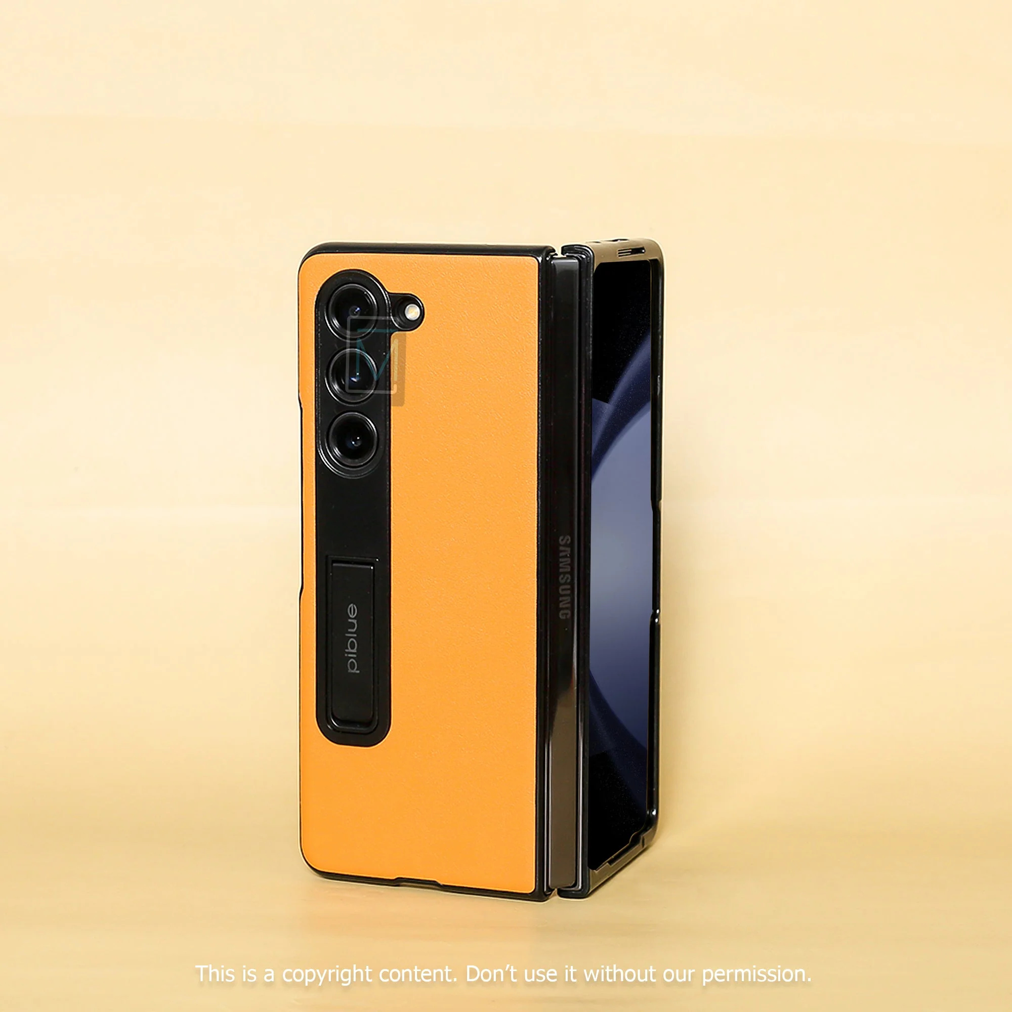 Galaxy Z Fold5 Supreme Leather Finish Case - Image 2