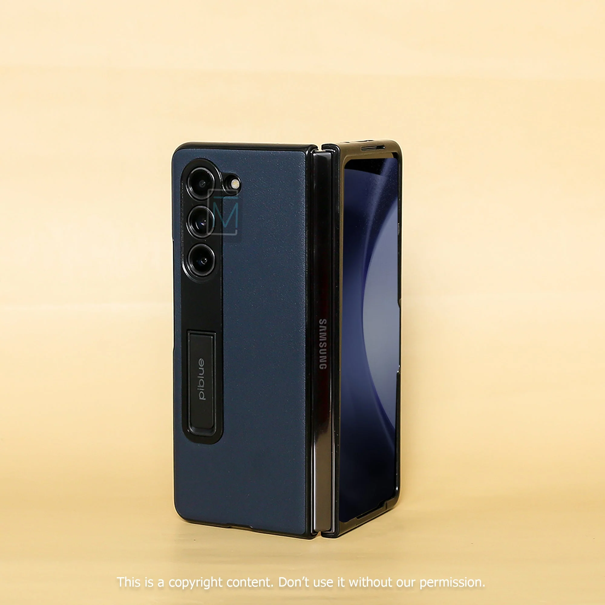 Galaxy Z Fold5 Supreme Leather Finish Case - Image 3