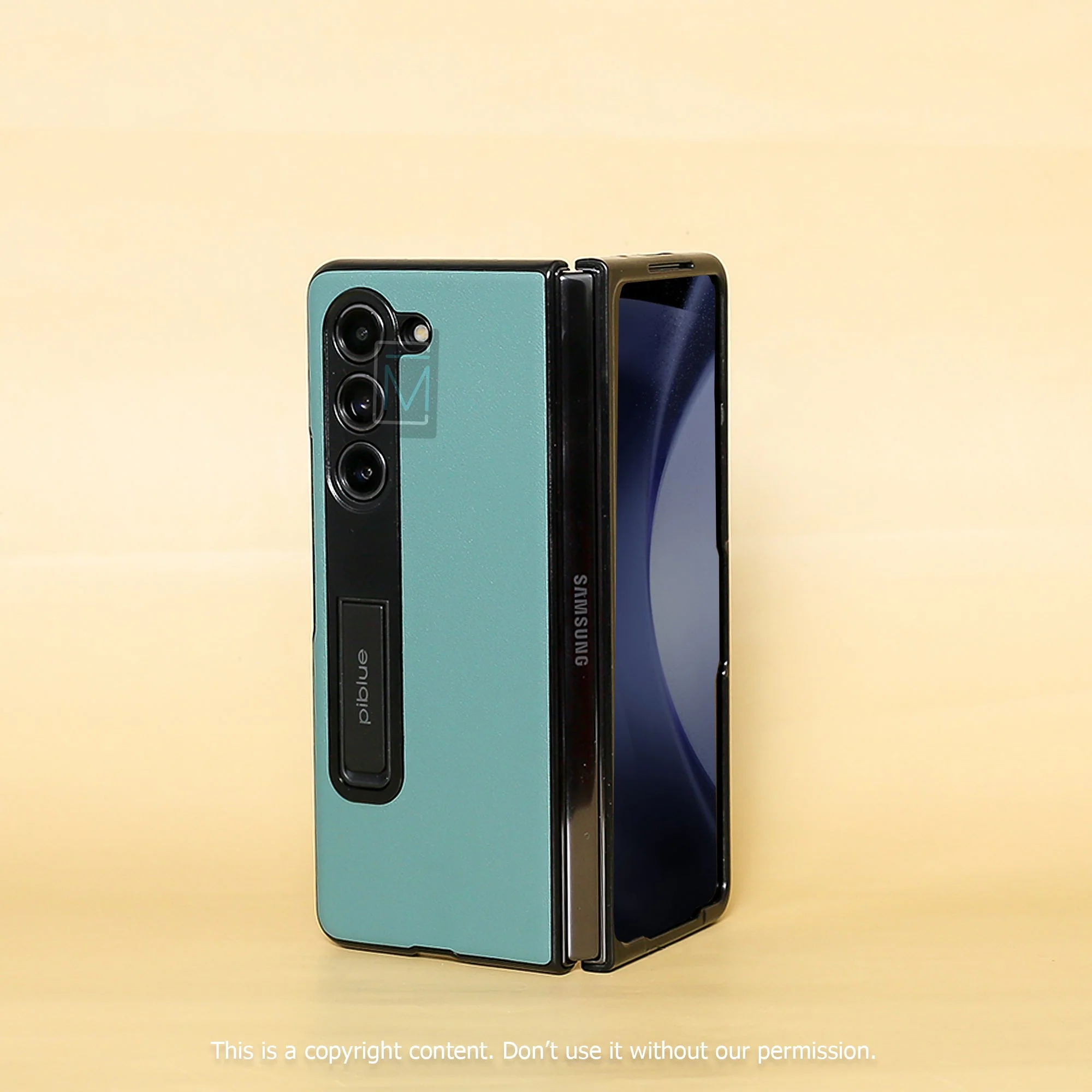 Galaxy Z Fold5 Supreme Leather Finish Case - Image 4
