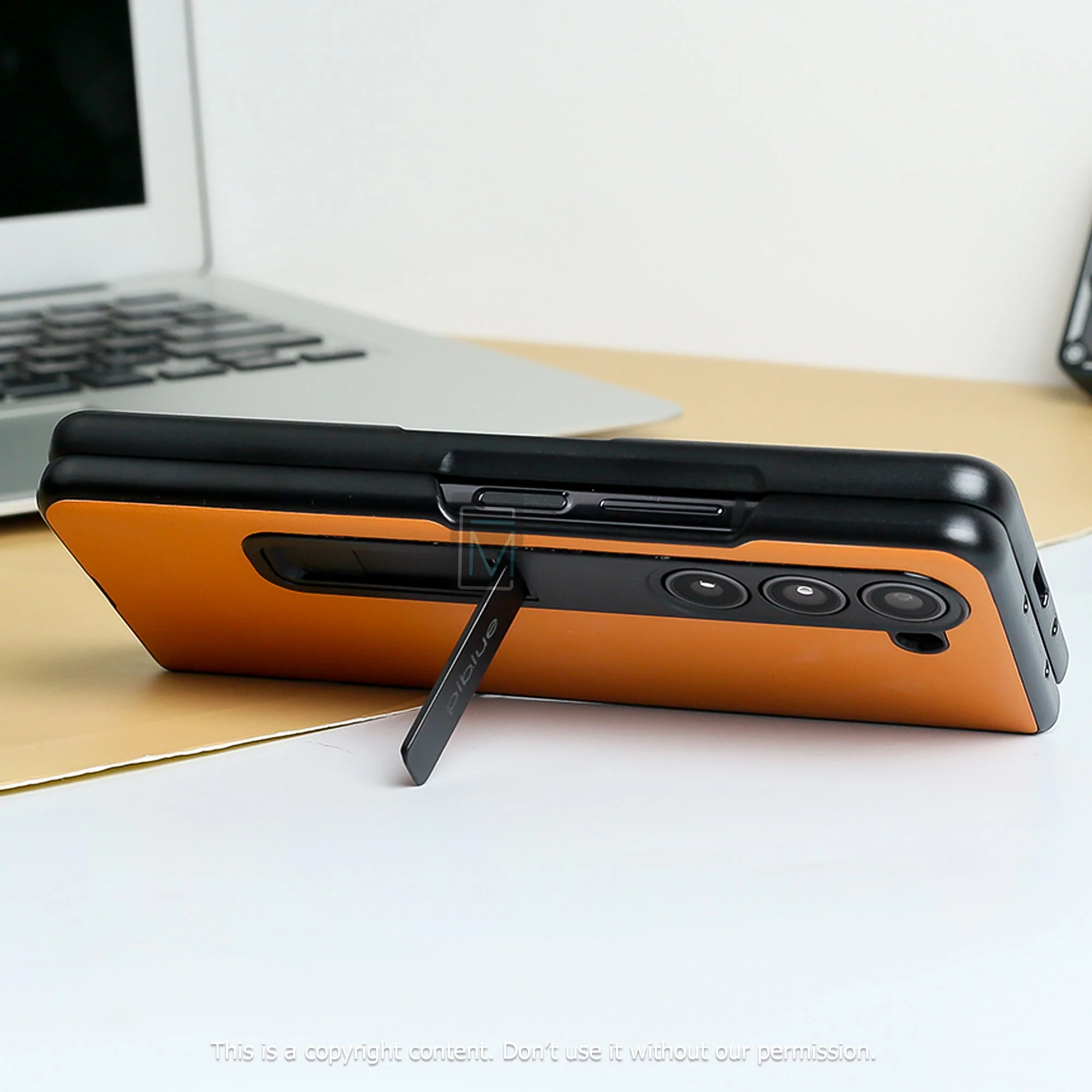 Galaxy Z Fold5 Supreme Leather Finish Case - Image 9