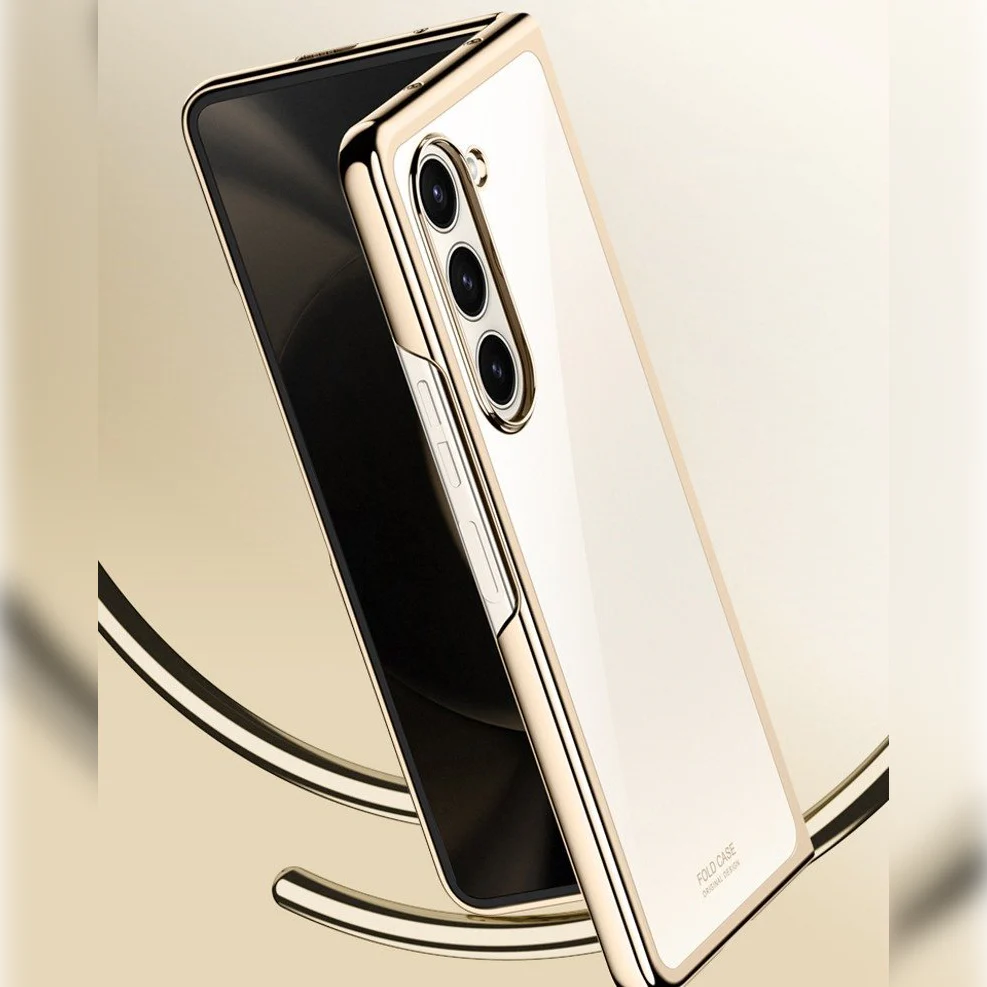 Galaxy Z Fold5 Transparent Glitter Case - Image 10
