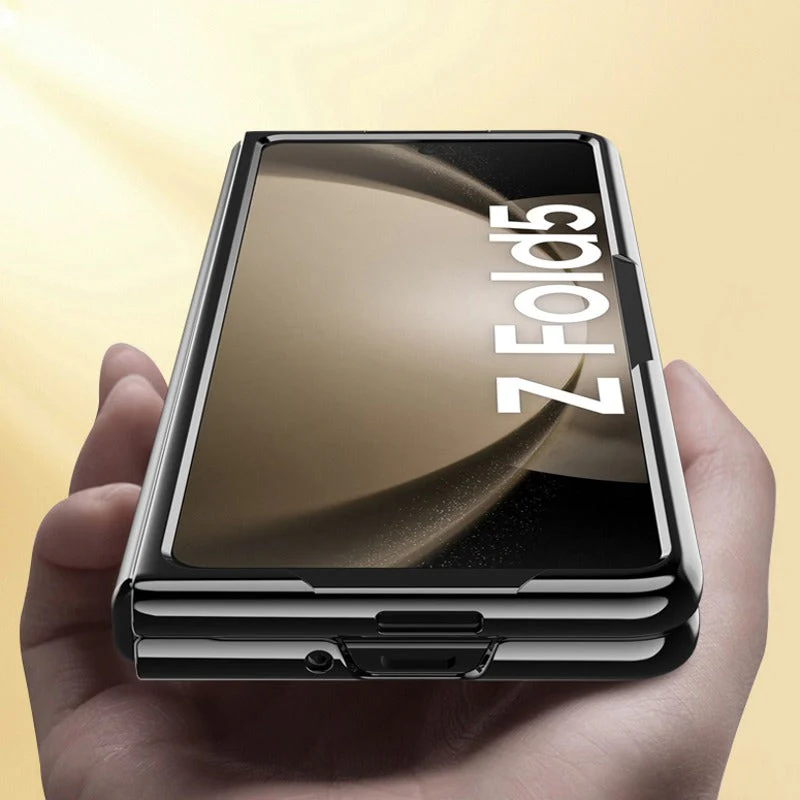 Galaxy Z Fold5 Transparent Glitter Case - Image 6