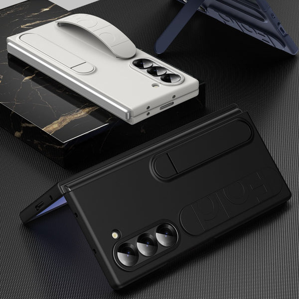 Galaxy Z Fold Series Dual Function Wristband Stand Case - Image 3