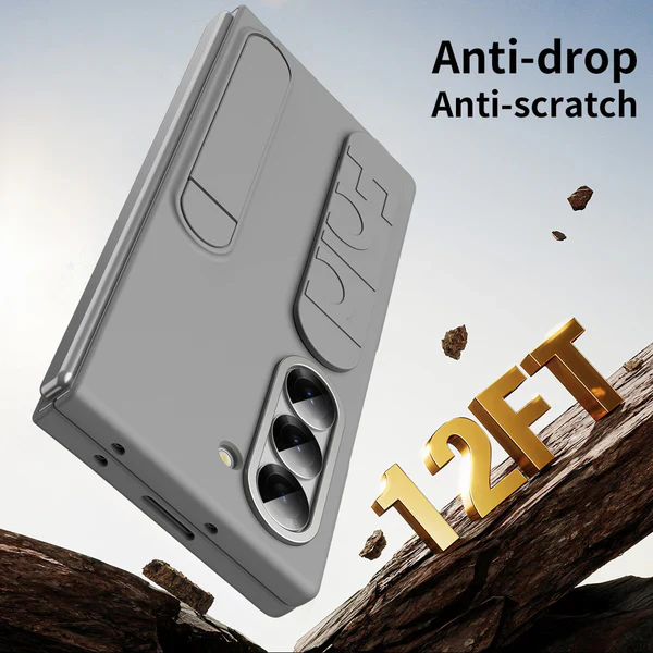 Galaxy Z Fold Series Dual Function Wristband Stand Case - Image 9
