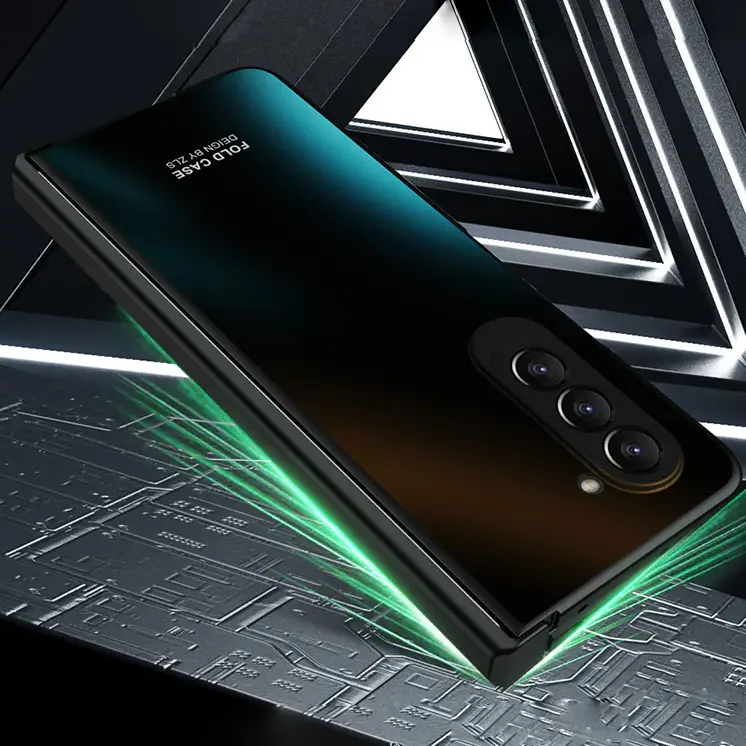Galaxy Z Fold6 Electroplating Frosted Case - Image 3