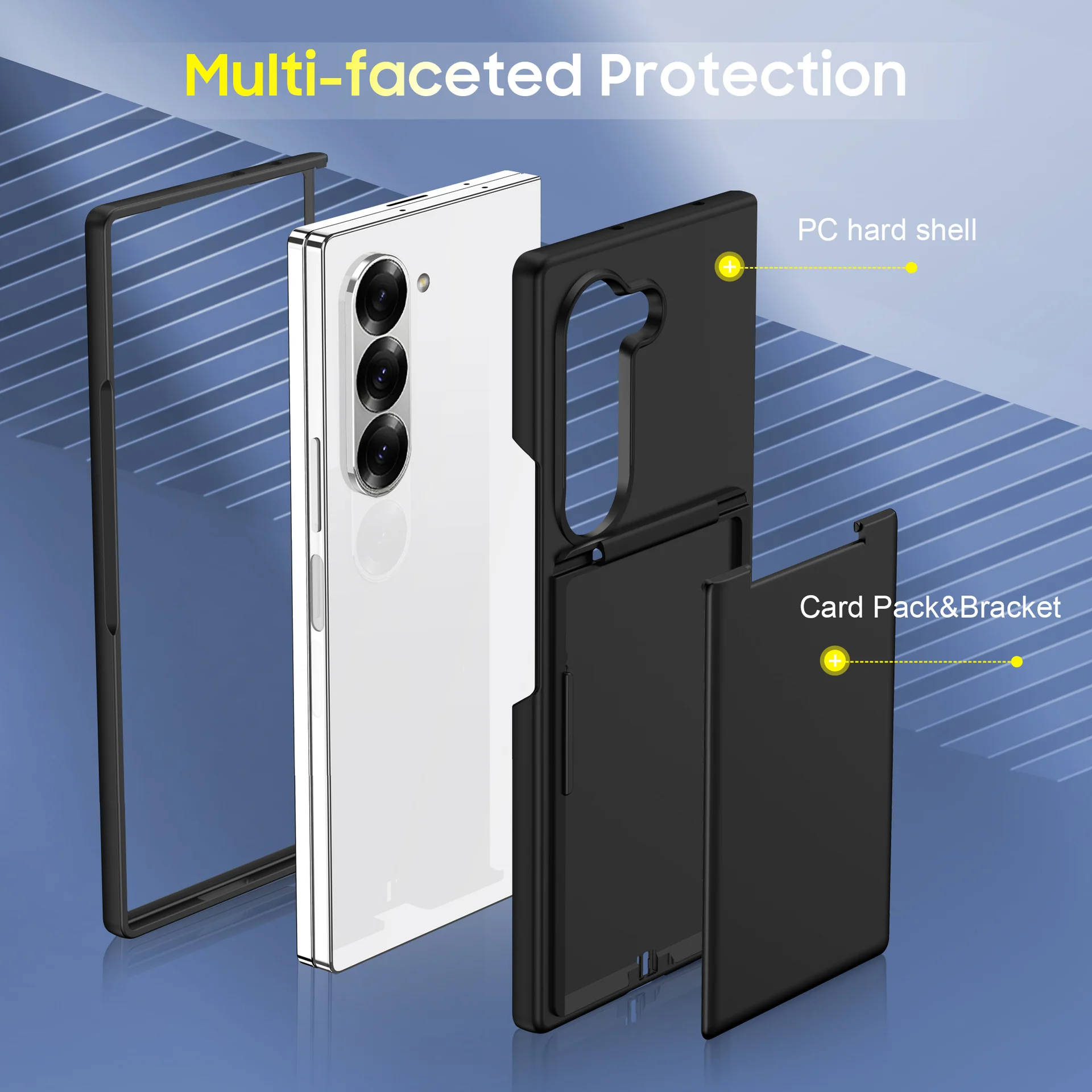 Galaxy Z Fold6 Flex Wallet Folding Bracket Case - Image 6