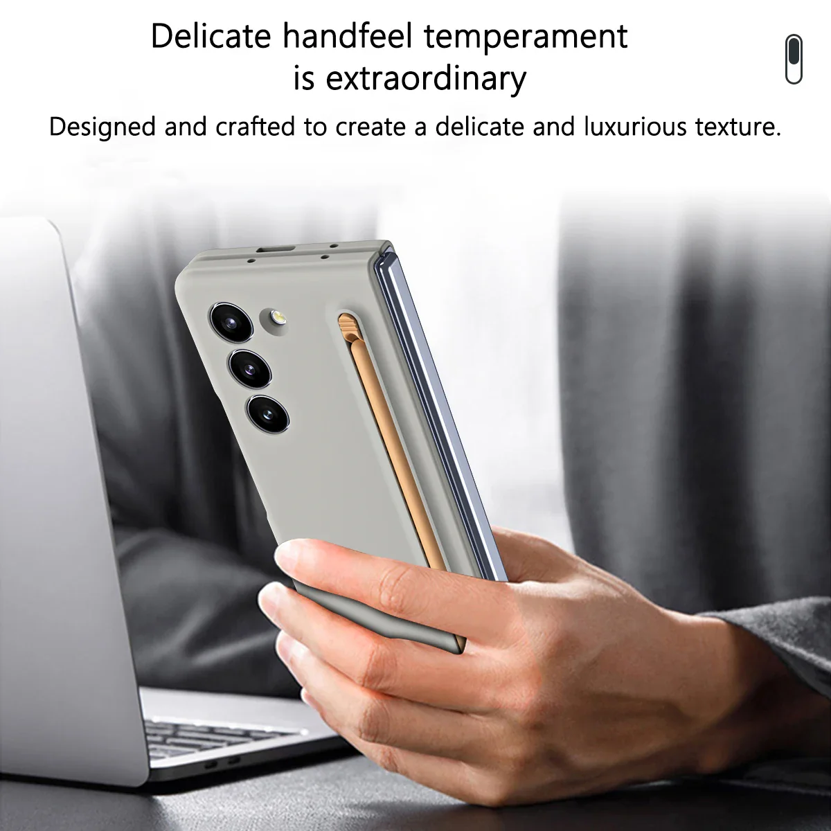 Galaxy Z Fold6 Flexi Shield Slim S-Pen Slot Edition Case - Image 9