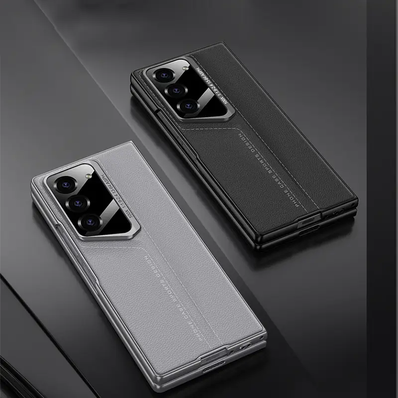 Galaxy Z Fold6 Heritage™ Cutting Edge Leather Case - Image 4