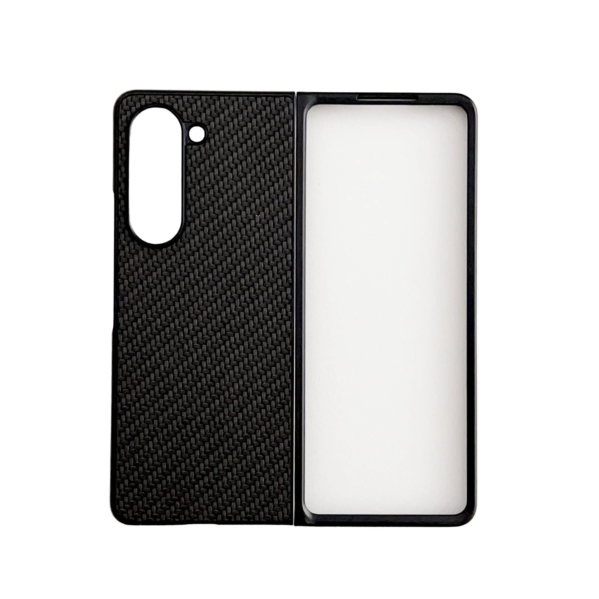 Galaxy Z Fold6 Premium Bamboo Mat Leather Case - Image 2