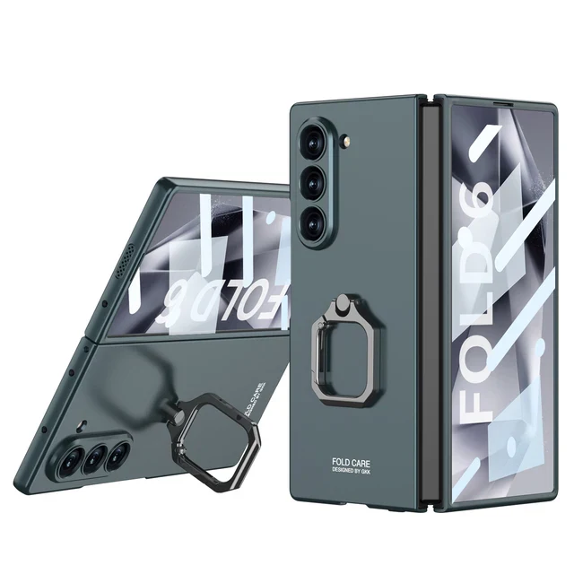 Galaxy Z Fold6 Refined Matte Ring Holder Case - Image 6