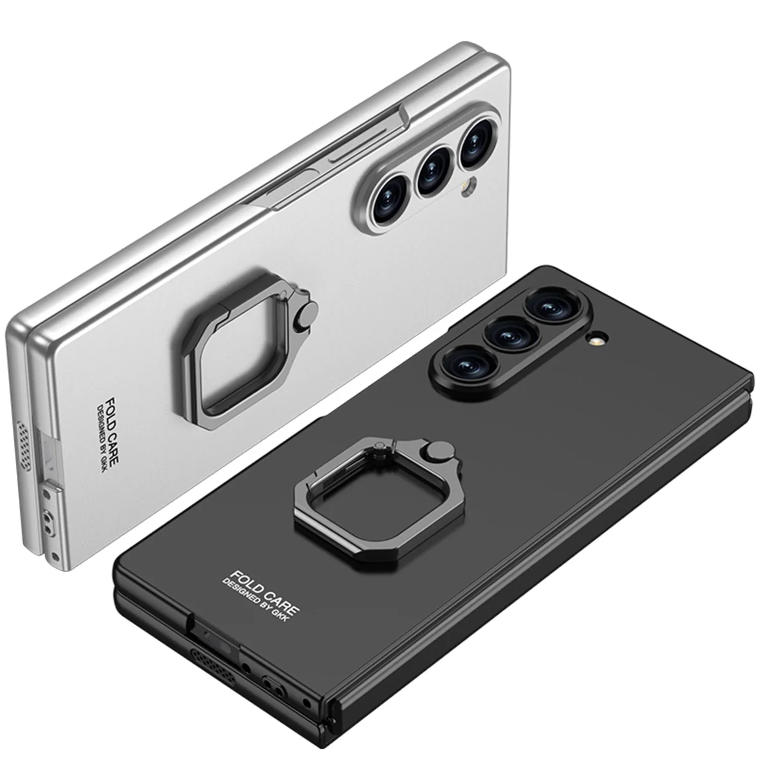 Galaxy Z Fold6 Refined Matte Ring Holder Case - Image 7