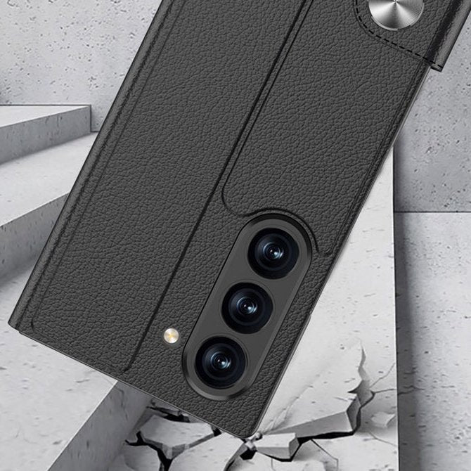 Galaxy Z Fold6 Rich Luxe Corporate Leather Case - Image 13