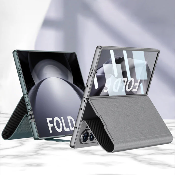 Galaxy Z Fold6 Rich Luxe Corporate Leather Case - Image 6