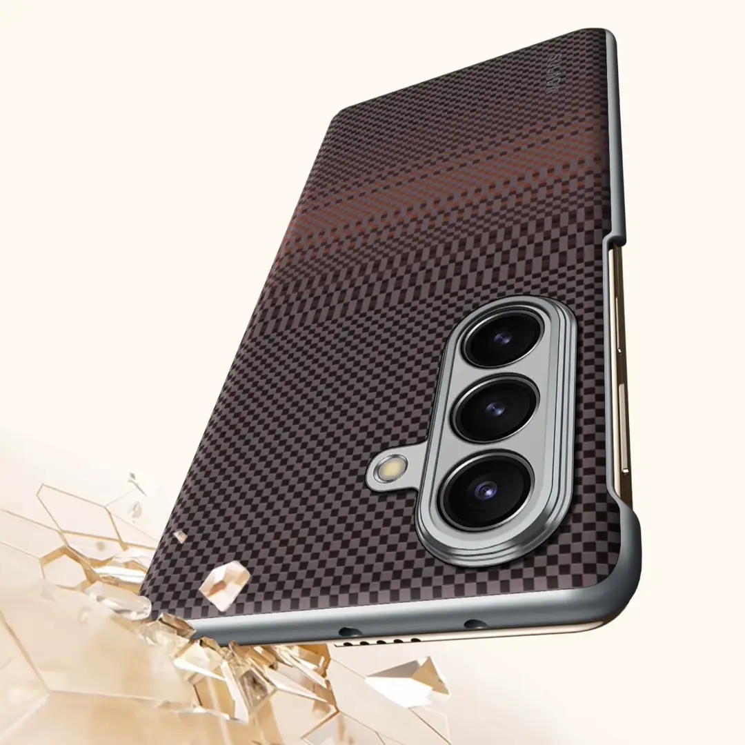 Galaxy Z Fold6 Sunset Glow Tactile Woven Case - Image 5